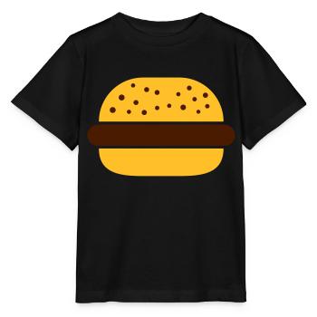 Hamburger - T-shirt bio MINI CREATOR Stanley/Stella Enfant - noir - Devant - Mikhail (115cm)