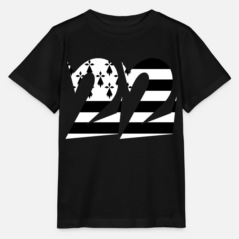 22 Britannien Flagge - Stanley/Stella Kinder T-Shirt MINI CREATOR  - Schwarz