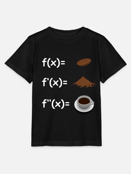 mathematician coffee funny - Stanley/Stella MINI CREATOR Kids’ T-Shirt - black