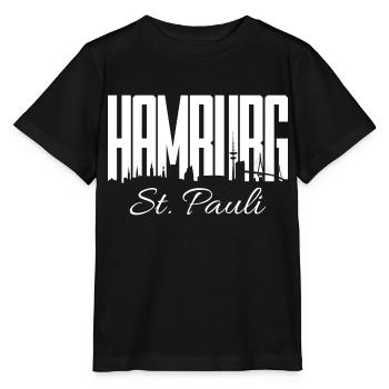 HAMBURG ST. PAULI - T-shirt bio MINI CREATOR Stanley/Stella Enfant - noir - Devant - Mikhail (115cm)
