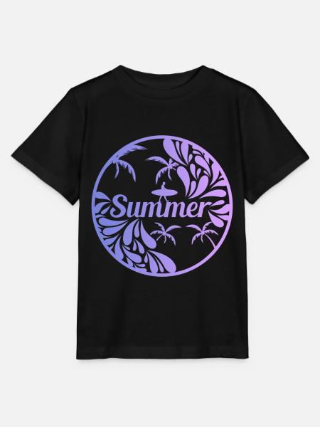 Sommer - Stanley/Stella Kinder T-Shirt MINI CREATOR - Schwarz