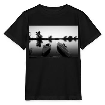 Faltboote - Stanley/Stella Kinder T-Shirt MINI CREATOR  - Schwarz - Vorne - Mikhail (115cm)