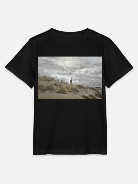 Leuchtturm hinter den Dünen - Stanley/Stella Kinder T-Shirt MINI CREATOR - Schwarz