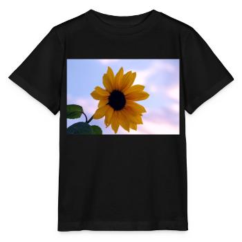 Sonnenblume - Stanley/Stella Kinder T-Shirt MINI CREATOR  - Schwarz - Vorne - Mikhail (115cm)