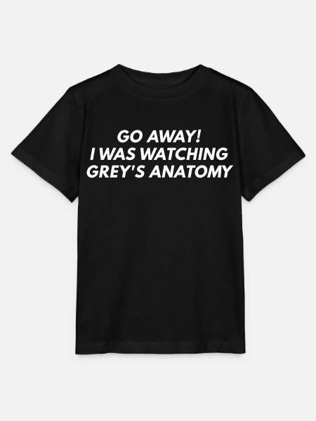 Partez! JE REGARDAIS GREY’S ANATOMY - T-shirt bio MINI CREATOR Stanley/Stella Enfant - noir