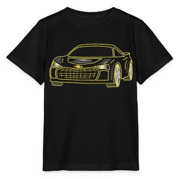 car, car - Stanley/Stella MINI CREATOR Kids’ T-Shirt - black - Front - Mikhail (115cm)