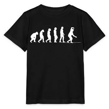 Slackline Geschenk Slackliner Tricklining - Stanley/Stella Kinder T-Shirt MINI CREATOR  - Schwarz - Vorne - Mikhail (115cm)