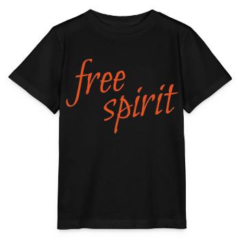 Freigeist – Ausdruck der Unabhängigkeit - Stanley/Stella Kinder T-Shirt MINI CREATOR  - Schwarz - Vorne - Mikhail (115cm)