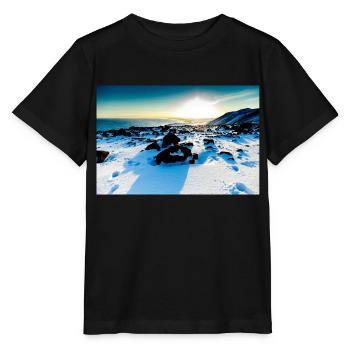 Sunset - Stanley/Stella MINI CREATOR Kids’ T-Shirt - black - Front - Mikhail (115cm)