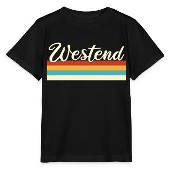 Westend - Charlottenburg - Berlin - Retro Vintage - Stanley/Stella Kinder T-Shirt MINI CREATOR  - Schwarz - Vorne - Mikhail (115cm)