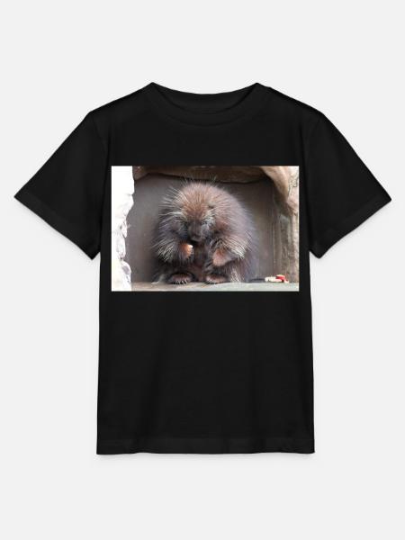 Baumstachler Neuweltstachelschweine Erethizontidae - Stanley/Stella Kinder T-Shirt MINI CREATOR  - Schwarz
