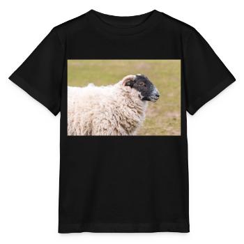 Schaf Ovis in Irland - Stanley/Stella Kinder T-Shirt MINI CREATOR  - Schwarz - Vorne - Mikhail (115cm)