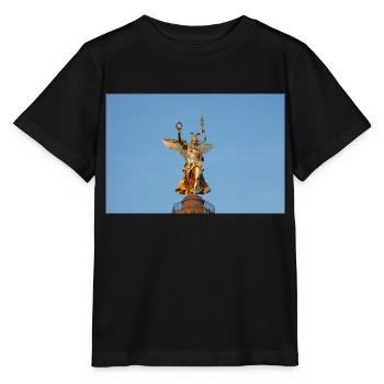 Siegessäule - Stanley/Stella Kinder T-Shirt MINI CREATOR  - Schwarz - Vorne - Mikhail (115cm)