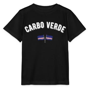 Carbo Verde - Stanley/Stella Kinder T-Shirt MINI CREATOR  - Schwarz - Vorne - Mikhail (115cm)