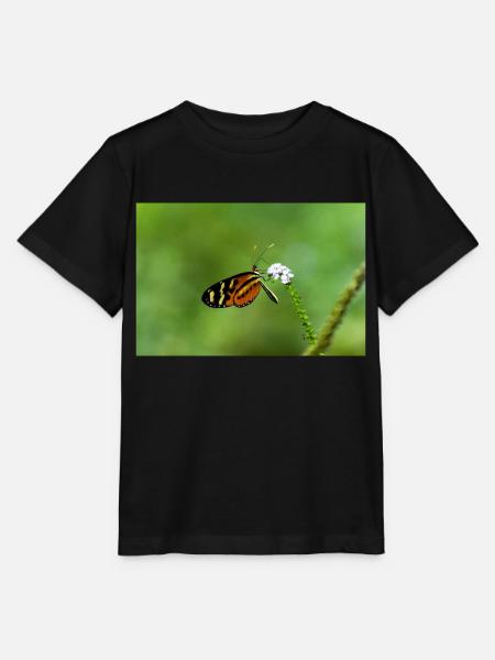 Schmetterling - Stanley/Stella Kinder T-Shirt MINI CREATOR  - Schwarz