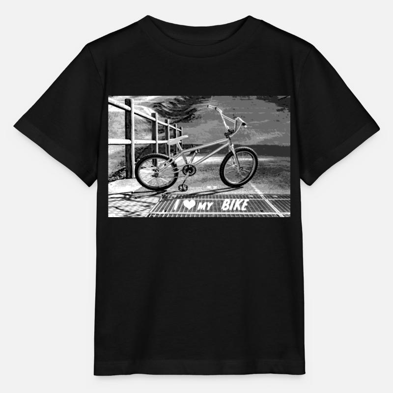 BMX - Stanley/Stella MINI CREATOR Kids’ T-Shirt - black