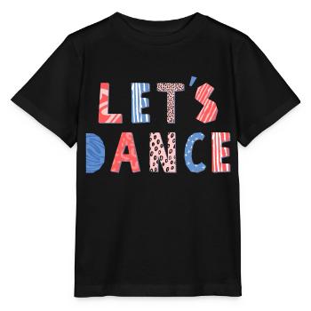 let´s dance - Stanley/Stella MINI CREATOR Kids’ T-Shirt - black - Front - Mikhail (115cm)