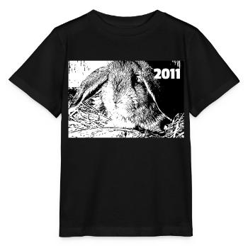 Hase 2011 - Stanley/Stella Kinder T-Shirt MINI CREATOR  - Schwarz - Vorne - Mikhail (115cm)
