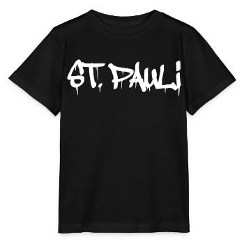 St. Pauli Hambourg Sankt Pauli - T-shirt bio MINI CREATOR Stanley/Stella Enfant - noir - Devant - Mikhail (115cm)