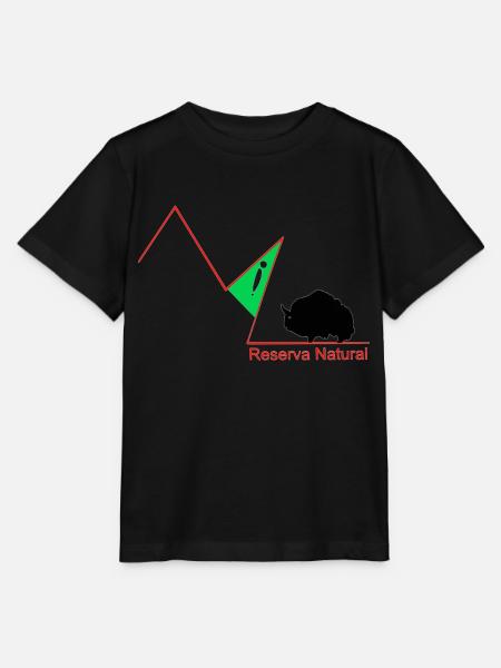 Naturschutzgebiet - Stanley/Stella Kinder T-Shirt MINI CREATOR - Schwarz