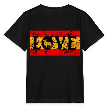 Amour pour l’Espagne - T-shirt bio MINI CREATOR Stanley/Stella Enfant - noir - Devant - Mikhail (115cm)