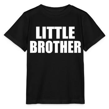 Little brother - Stanley/Stella MINI CREATOR Kids’ T-Shirt - black - Front - Mikhail (115cm)