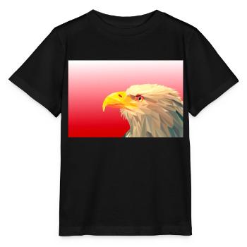 Aigle. - T-shirt bio MINI CREATOR Stanley/Stella Enfant - noir - Devant - Mikhail (115cm)