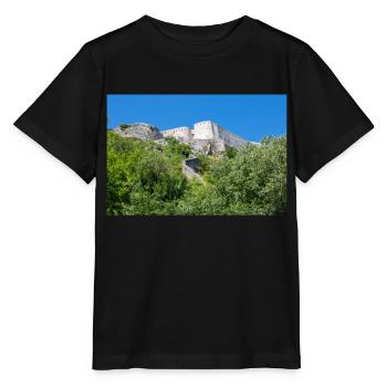 Festung Knin (Kninska tvrđava) Kroatien - Stanley/Stella Kinder T-Shirt MINI CREATOR  - Schwarz - Vorne - Mikhail (115cm)
