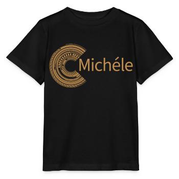 Für Michéle - Stanley/Stella Kinder T-Shirt MINI CREATOR  - Schwarz - Vorne - Mikhail (115cm)