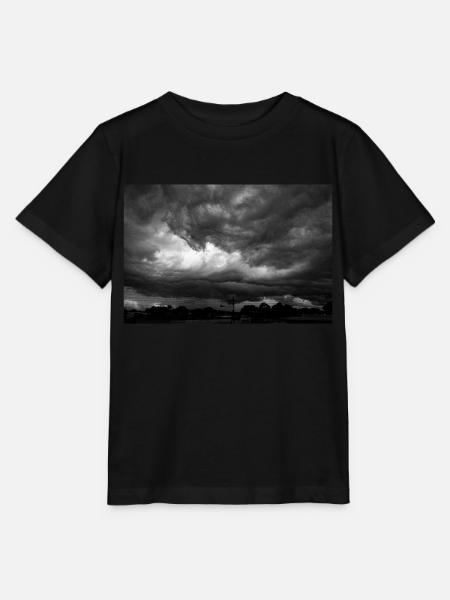 Vor dem Sturm - Stanley/Stella Kinder T-Shirt MINI CREATOR - Schwarz