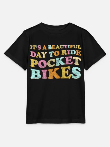 Motorrad Dreck Enduro - Stanley/Stella Kinder T-Shirt MINI CREATOR - Schwarz