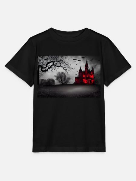 Halloween-Haus - Stanley/Stella Kinder T-Shirt MINI CREATOR  - Schwarz