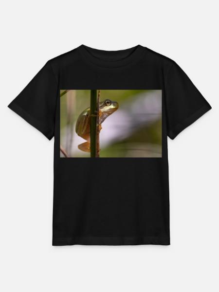 Laubfrosch - Stanley/Stella Kinder T-Shirt MINI CREATOR - Schwarz
