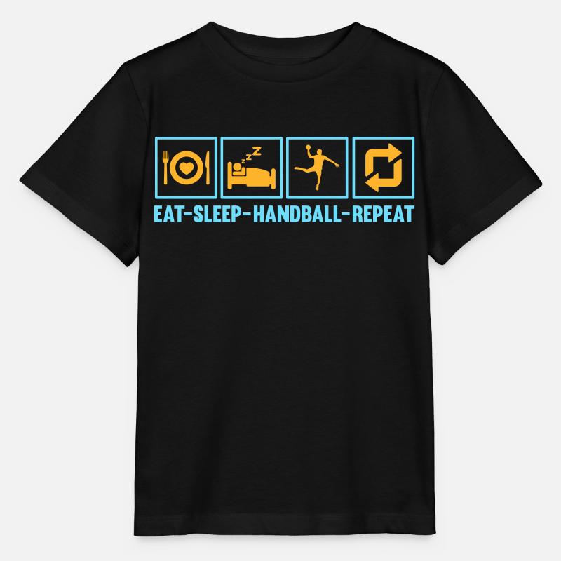 24/7 Handball - Stanley/Stella Kinder T-Shirt MINI CREATOR  - Schwarz