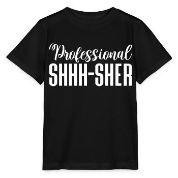Chut professionnel - T-shirt bio MINI CREATOR Stanley/Stella Enfant - noir - Devant - Mikhail (115cm)