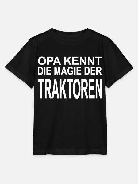 Traktor - Stanley/Stella Kinder T-Shirt MINI CREATOR  - Schwarz