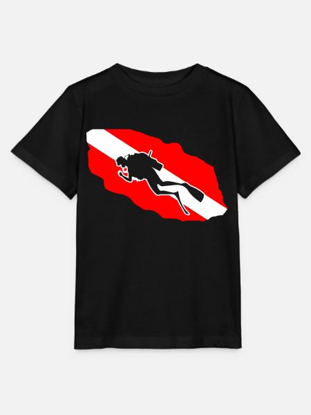 Tauchpavillon - Stanley/Stella Kinder T-Shirt MINI CREATOR - Schwarz