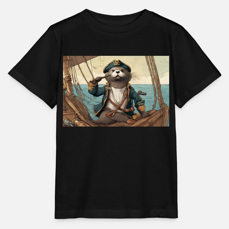Pirate Otti - T-shirt bio MINI CREATOR Stanley/Stella Enfant - noir
