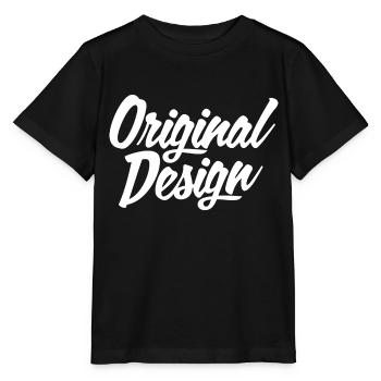 Original Design - Stanley/Stella Kinder T-Shirt MINI CREATOR  - Schwarz - Vorne - Mikhail (115cm)