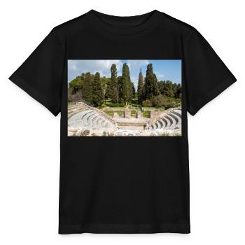 ruins of Roman Odeon of Kos City Kos Island South - Stanley/Stella MINI CREATOR Kids’ T-Shirt - black - Front - Mikhail (115cm)