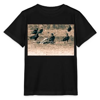 Geier - Stanley/Stella Kinder T-Shirt MINI CREATOR  - Schwarz - Vorne - Mikhail (115cm)