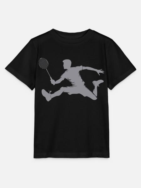 badminton spieler - Stanley/Stella Kinder T-Shirt MINI CREATOR  - Schwarz