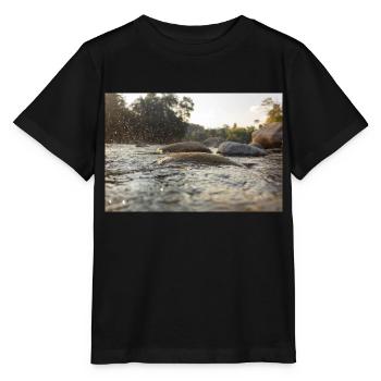 WATER - Stanley/Stella MINI CREATOR Kids’ T-Shirt - black - Front - Mikhail (115cm)