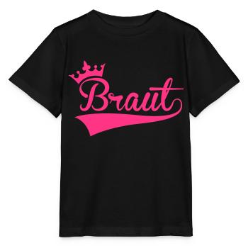 Braut - Stanley/Stella Kinder T-Shirt MINI CREATOR  - Schwarz - Vorne - Mikhail (115cm)