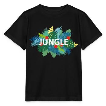 JUNGLE - T-shirt bio MINI CREATOR Stanley/Stella Enfant - noir - Devant - Mikhail (115cm)