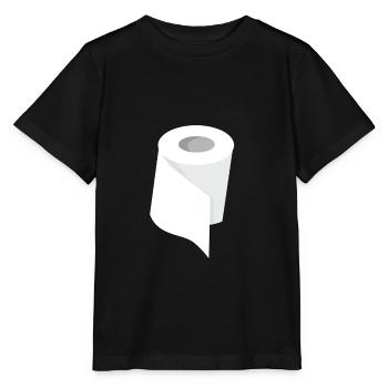 Papier toilette papier toilette rouleau papier toilette - T-shirt bio MINI CREATOR Stanley/Stella Enfant - noir - Devant - Mikhail (115cm)