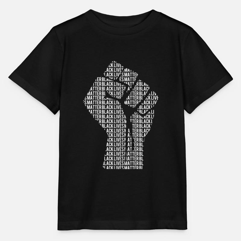 Black Lives Matter - T-shirt bio MINI CREATOR Stanley/Stella Enfant - noir