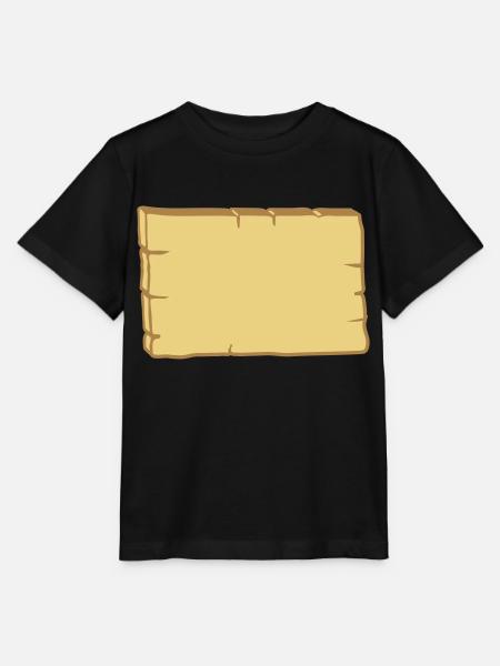 Holzschild Design Rahmen - Stanley/Stella Kinder T-Shirt MINI CREATOR  - Schwarz