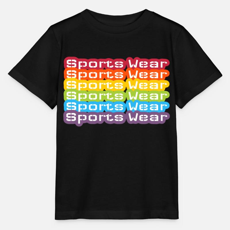 Vêtements de sport Rainbow Two - T-shirt bio MINI CREATOR Stanley/Stella Enfant - noir
