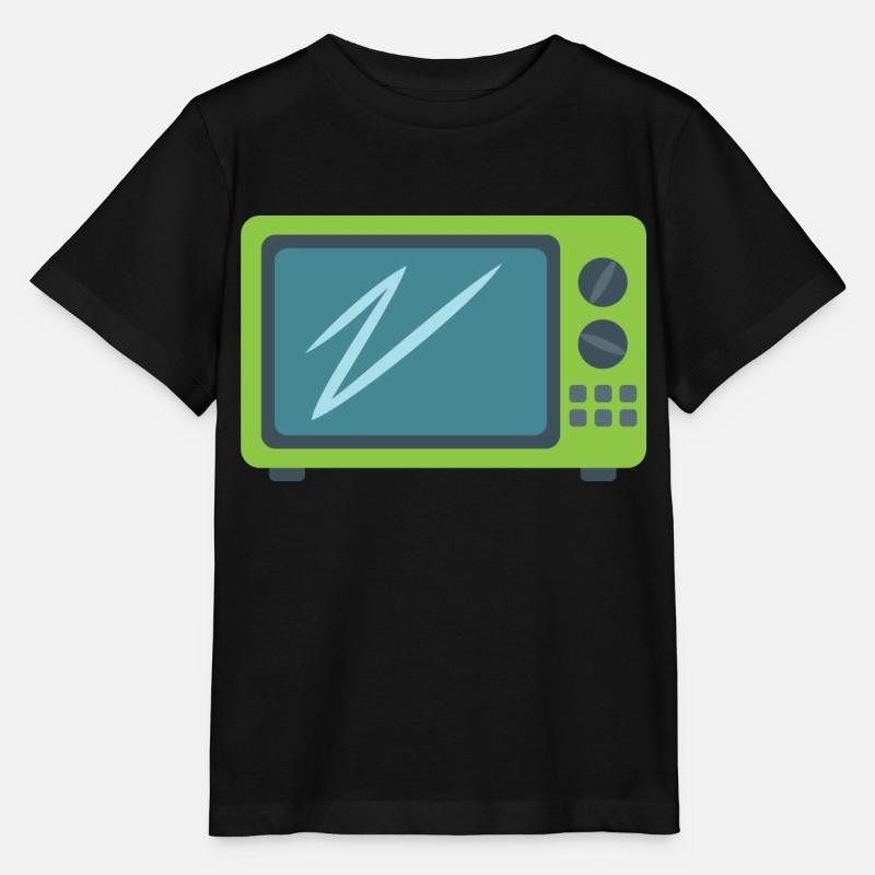 Micro-ondes - T-shirt bio MINI CREATOR Stanley/Stella Enfant - noir